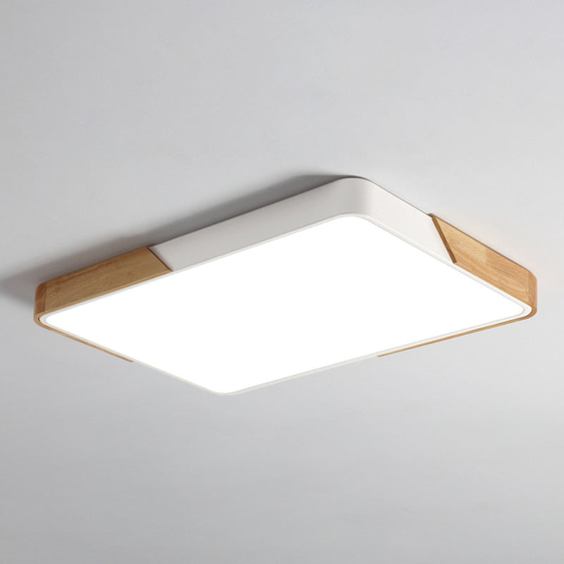 Deckenleuchte in geometrischer Form, modernes Makronen-Eisen, 1-flammig, Unterputzmontage für Schlafzimmer, Arbeitszimmer