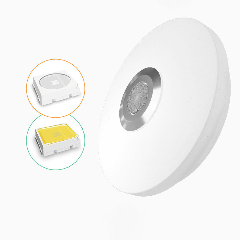 Rotonda Forma Intelligente Soffitto Lampada Moderna Acrilica 1 Luce Scarica per Living Room