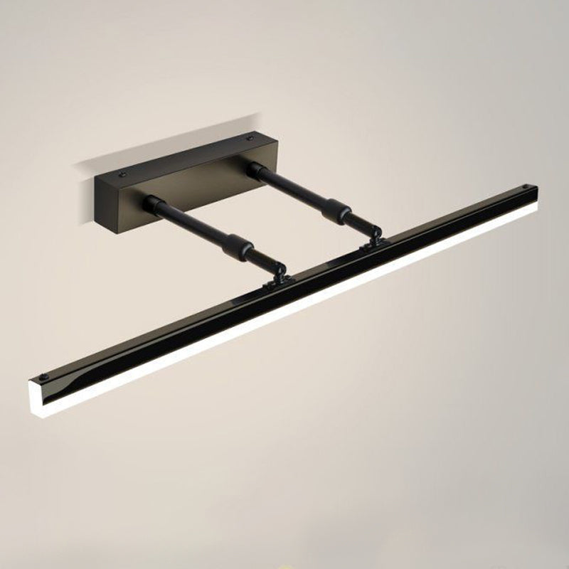 Contemporary Style Adjustable Vanity Light Fixtures Metal 1 Light Led Vanity Lights