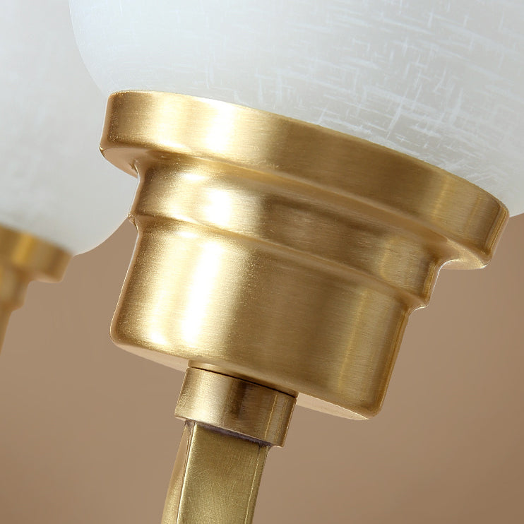 Bell Shape Pendant Lights Modern Glass Pendant Chandelier in Gold Finish