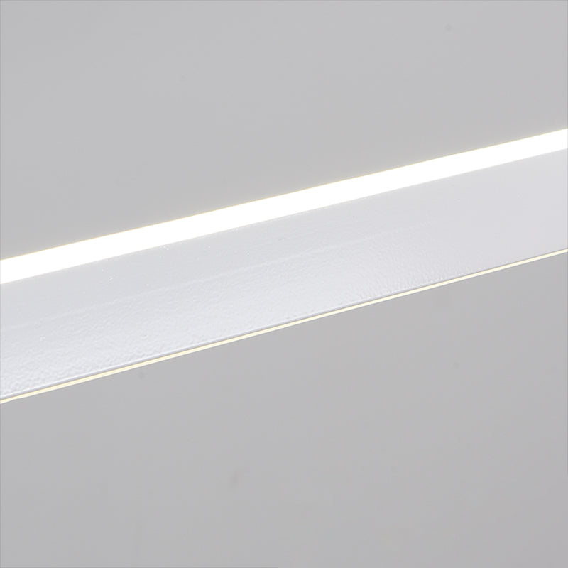 Nordic Simple Island Light Fixture Modern Long Strip LED Pendant Light for Dining Room