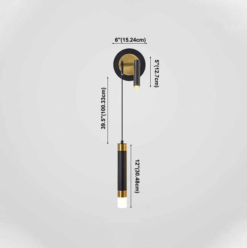 Moderne LED -Nachtlittlampe 2 Leicht -Wand -Leuchte für Schlafzimmer