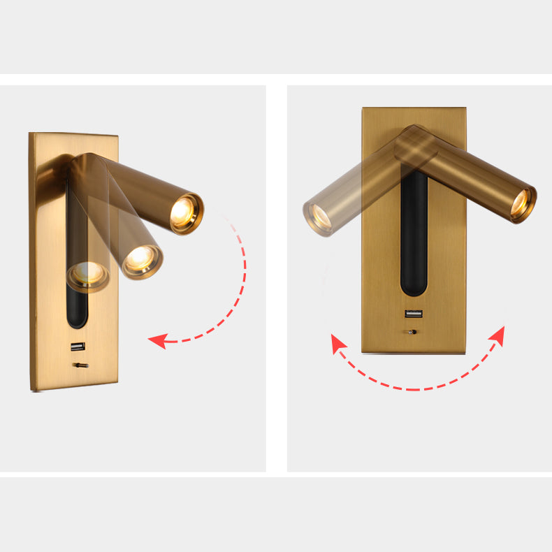 Modern Style Wall Light Creative LED Bedside Reading Lamp for Hotel Bedroom Coffee Shop