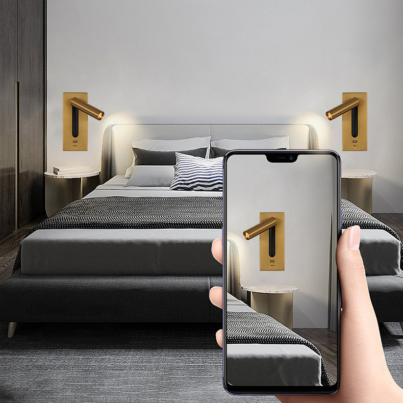Modern Style Wall Light Creative LED Bedside Reading Lamp for Hotel Bedroom Coffee Shop