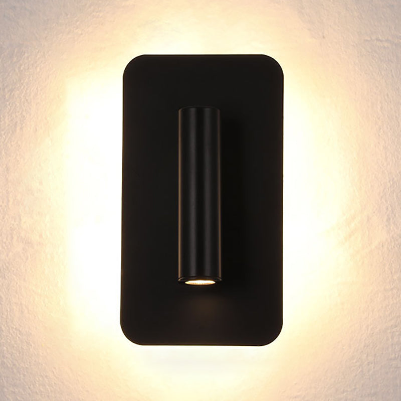 Contemporary Style Simplicity Wall Sconce Metal Shade Reading Lamp for Bedroom