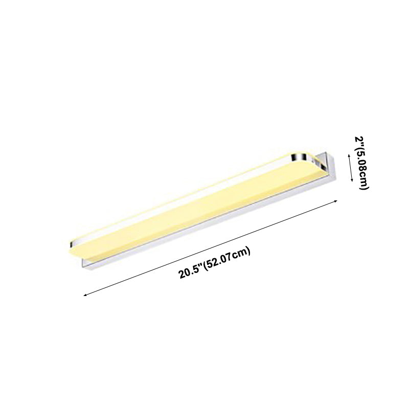 Modern Simple Mirror Lamp Fixture Makeup LED Mirror Light for Washroom Bathroom