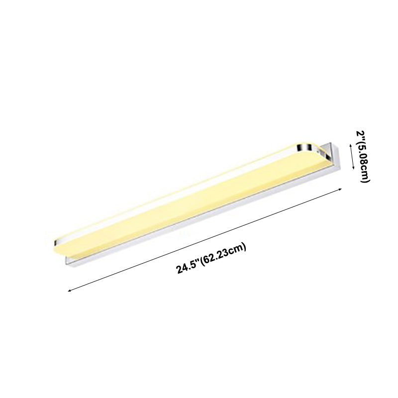 Modern Simple Mirror Lamp Fixture Makeup LED Mirror Light for Washroom Bathroom