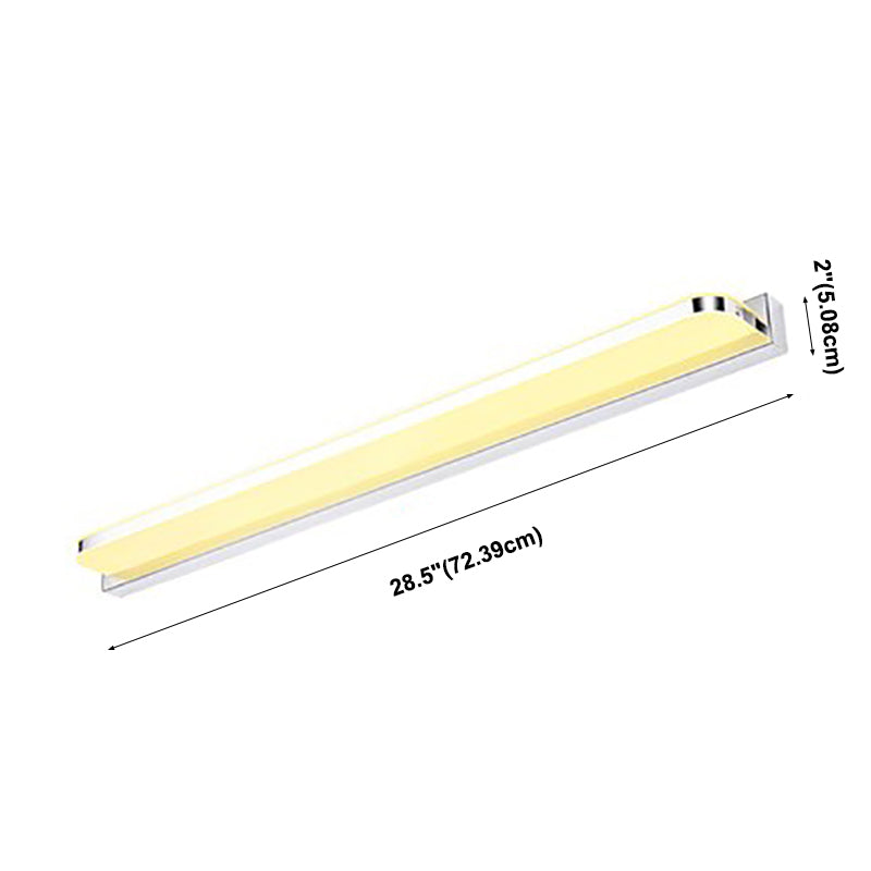Modern Simple Mirror Lamp Fixture Makeup LED Mirror Light for Washroom Bathroom