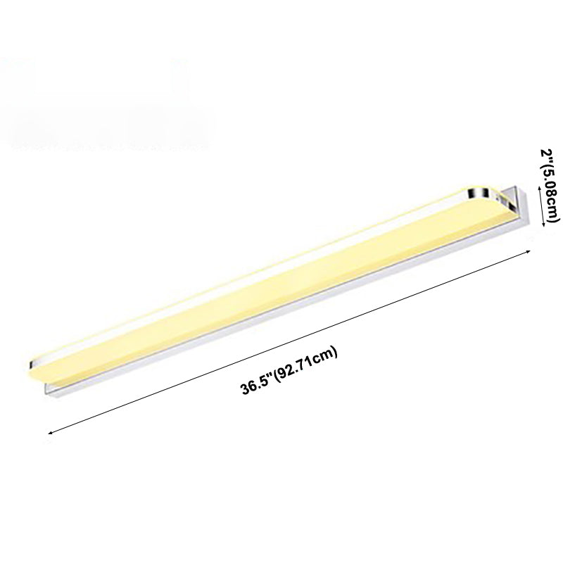 Modern Simple Mirror Lamp Fixture Makeup LED Mirror Light for Washroom Bathroom