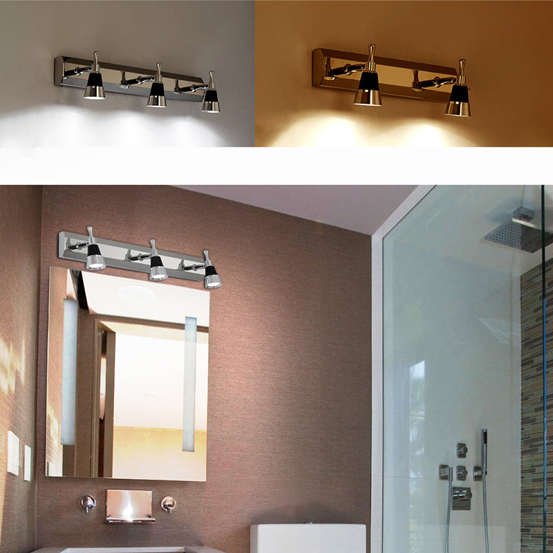 Modern Simple Makeup Mirror Lamp Rotatable Mirror Lamp Fixture for Washroom Bathroom