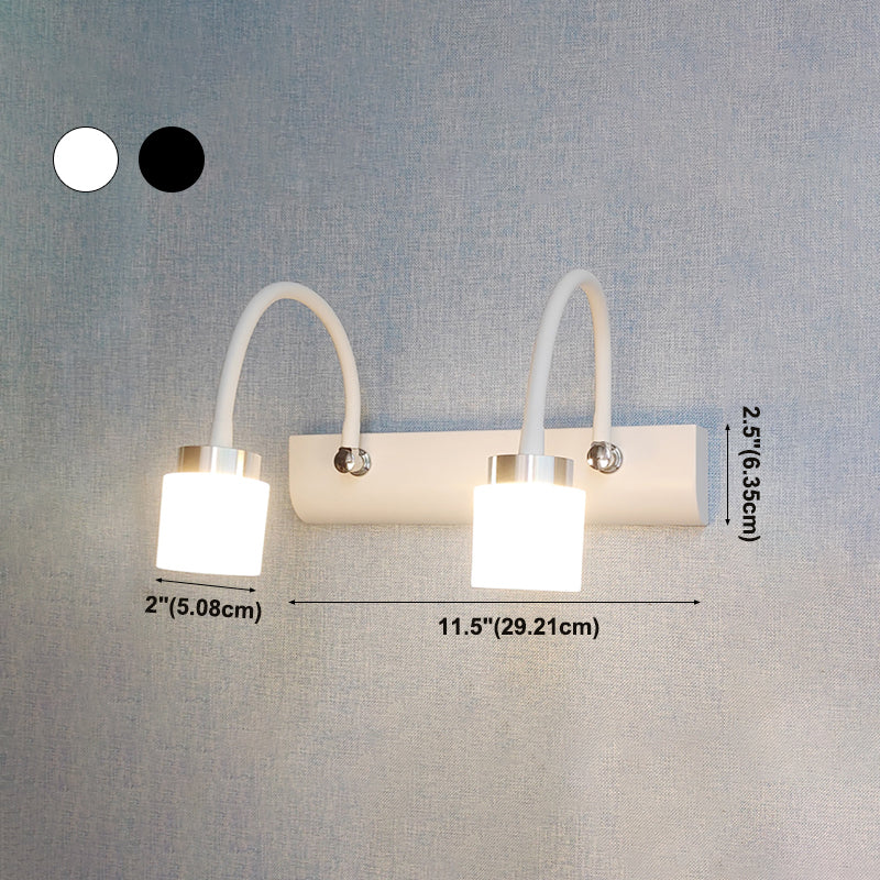 Modern Style Makeup Mirror Lamp Washroom Bathroom Adjustable Mirror Lamp Fixture