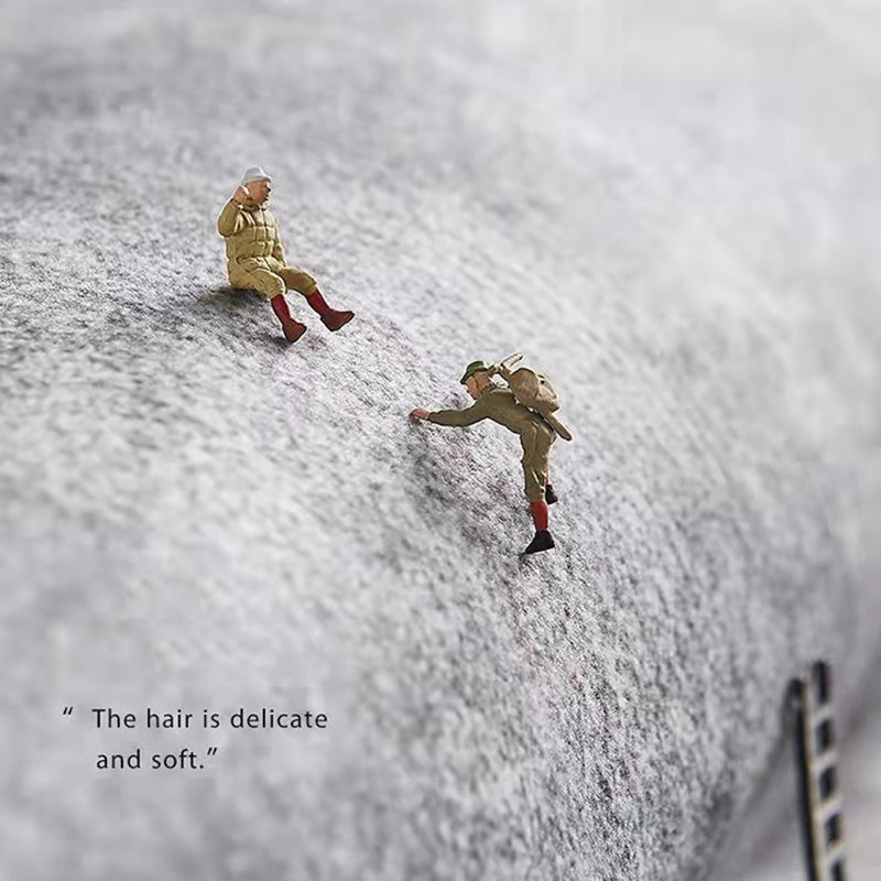 Brown Abstract Line Rug Polyester Modern Area Rug Non-Slip Backing Rug for Living Room