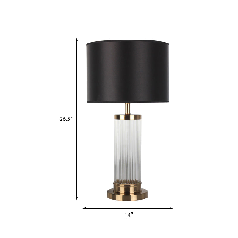 1 tête cylindrique lampe de nuit cylindrique