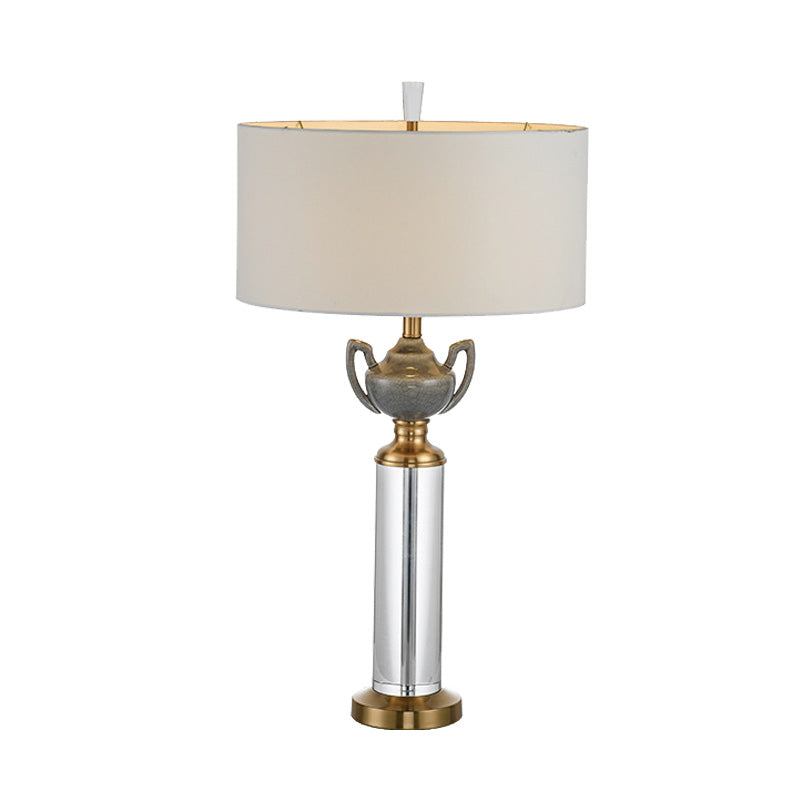 1 tête cylindrique lampe de chevet modernisme modernisme coupe à main le feu de lecture en or en or