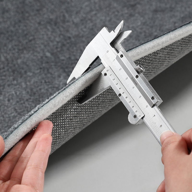 Black Modern Rug Blended Striped Rug Non-Slip Backing Rug for Home Decor