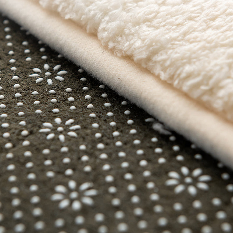 Reddish Brown Graphic Carpet Blending Modern Carpet Washable Carpet for Home Decor