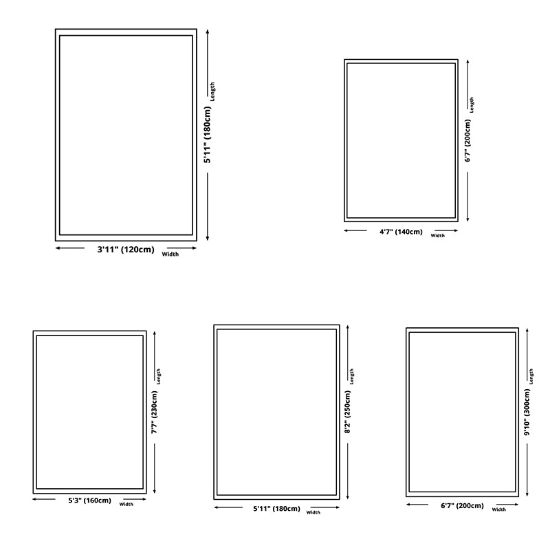 Reddish Brown Graphic Carpet Blending Modern Carpet Washable Carpet for Home Decor