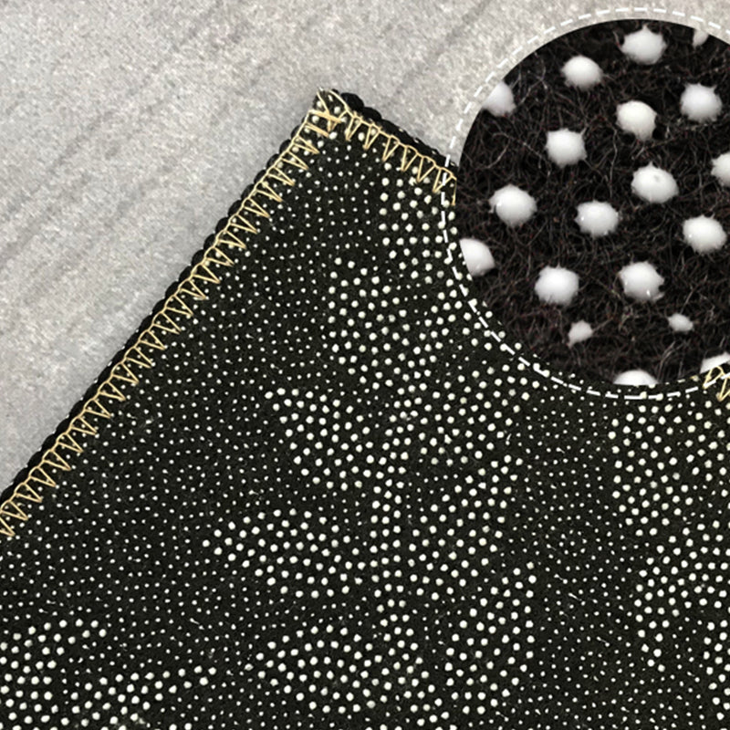 Tapis grume à l'orange léger mélange tapis moderne tapis de support non glipt pour la décoration intérieure