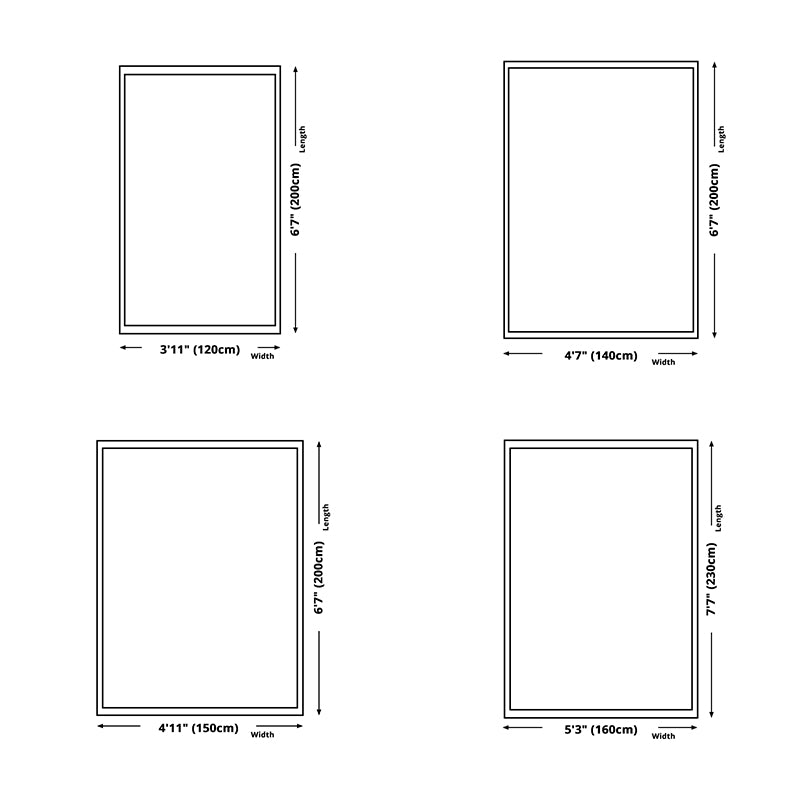 Light Orange Color Lump Rug Blending Modern Rug Non-Slip Backing Rug for Home Decor