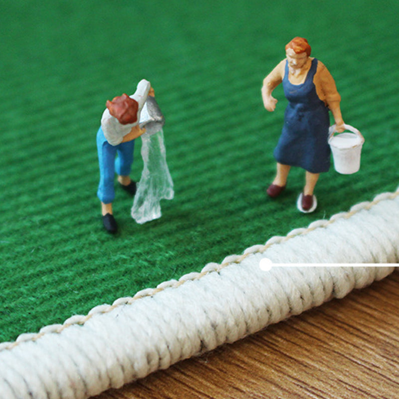 Black Modern Rug Polyester Planet Indoor Rug Stain Resistant Rug for Home Decor