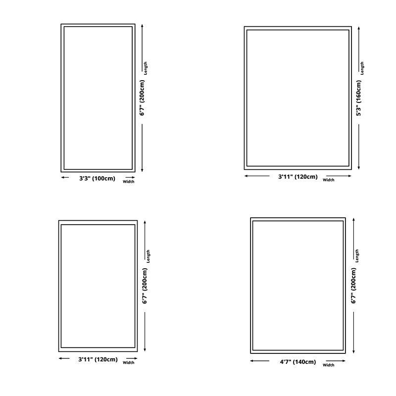 White Building Rug Polyester Modern Rug Non-Slip Backing Rug for Home Decor