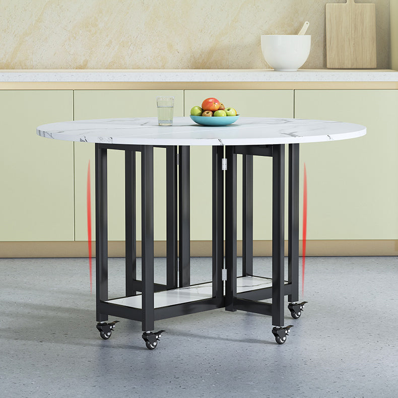 Midcentury Style Round Furniture Solid Wood Dining Table for Dining Room
