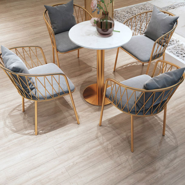 Muebles de lujo tradicionales para el hogar, mesa de mármol para comedor, hogar