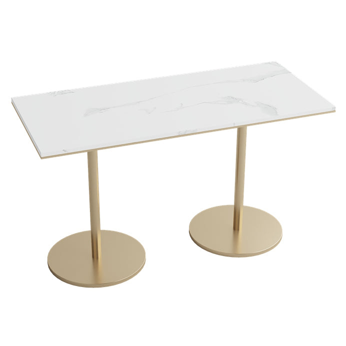 Marmeren meubelen Traditionele luxe eettafel voor eetkamer thuis