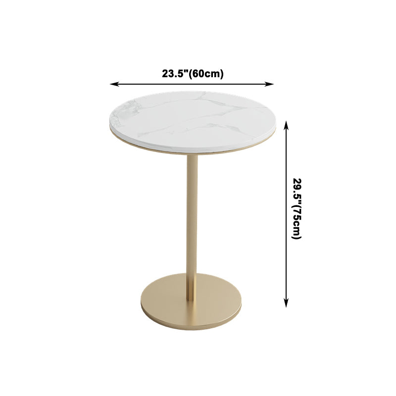 Marmeren meubelen Traditionele luxe eettafel voor eetkamer thuis