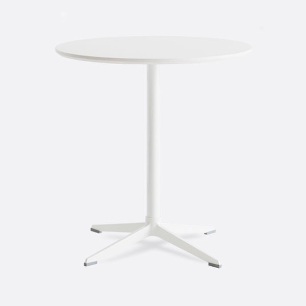 Contemporary Round Shape Dining Table Standard Kitchen Dining Table with Pedestal Base