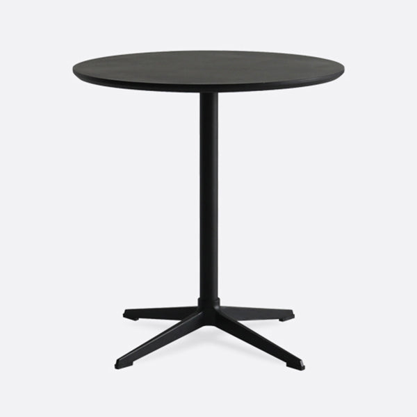 Contemporary Round Shape Dining Table Standard Kitchen Dining Table with Pedestal Base