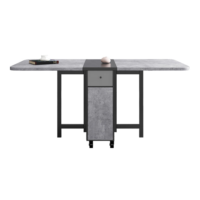 Mid-Century Modern Dining Table Pedestal Dining Room Table for Home Kitchen Dinner