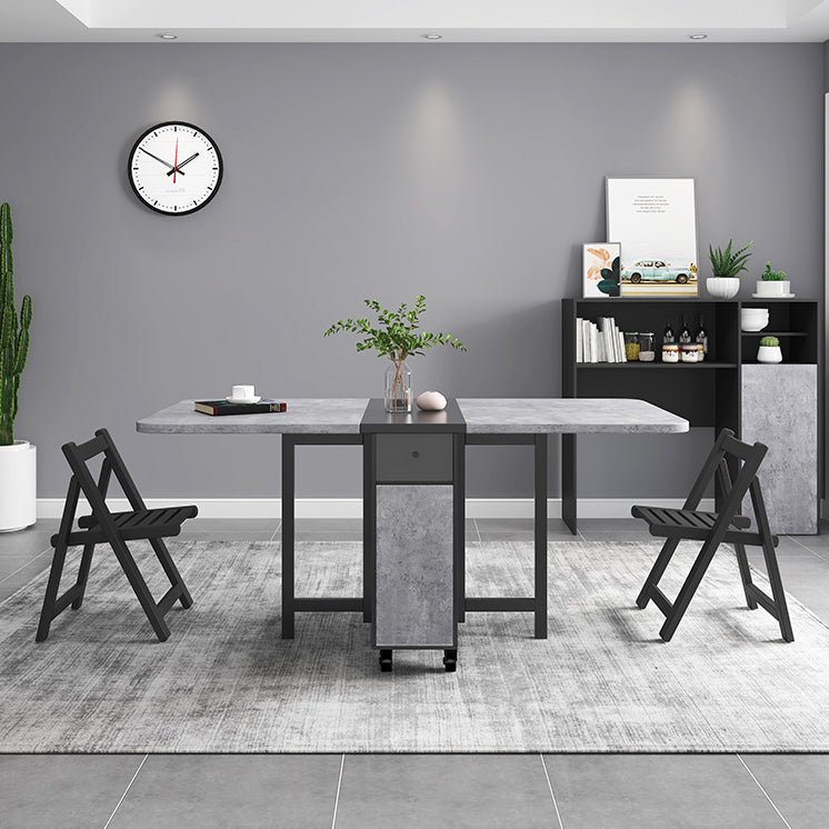 Mid-Century Modern Dining Table Pedestal Dining Room Table for Home Kitchen Dinner