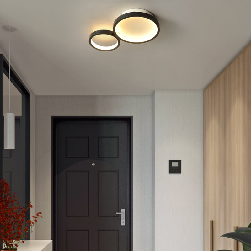 Modern Flush Mount Ceiling Light Aluminum LED Ceiling Light for Living Room