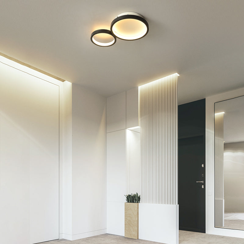 Modern Flush Mount Ceiling Light Aluminum LED Ceiling Light for Living Room