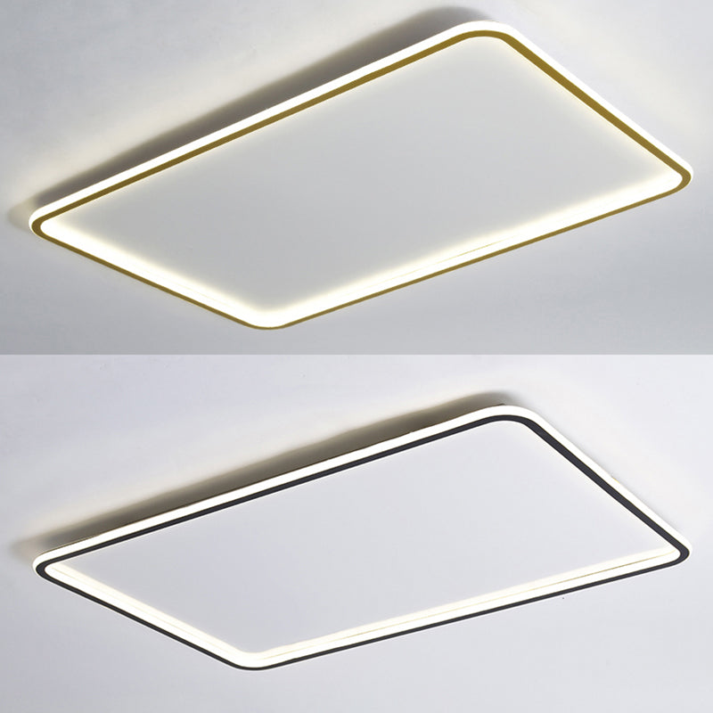 Plafondlamp in eenvoudige stijl, aluminium plafondlamp voor slaapkamer, woonkamer
