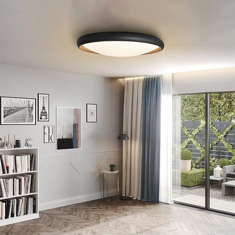 LED Flush Mount Ceiling Light Simple Aluminum Ceiling Lamp for Living Room