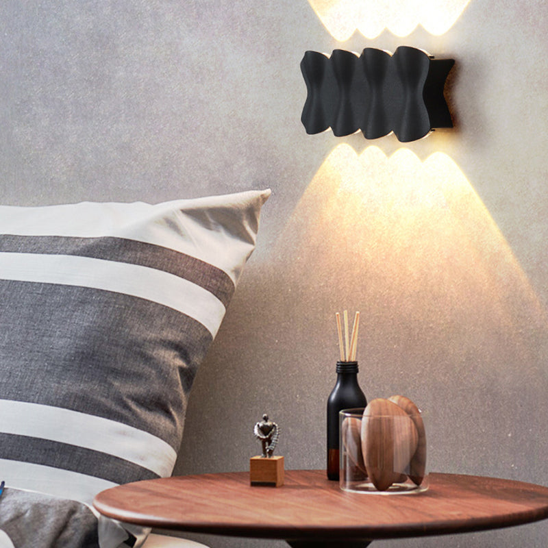 Luz de pared múltiple de pared de pared contemporánea LED para sala de estar para sala de estar