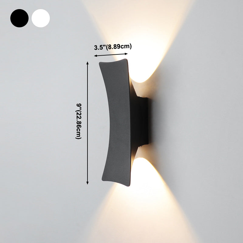 Luz de pared múltiple de pared de pared contemporánea LED para sala de estar para sala de estar