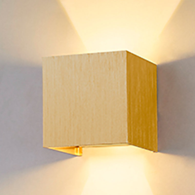 Minimalismo moderno Lámpara de pared apliques de pared de aluminio para el pasillo para el pasillo