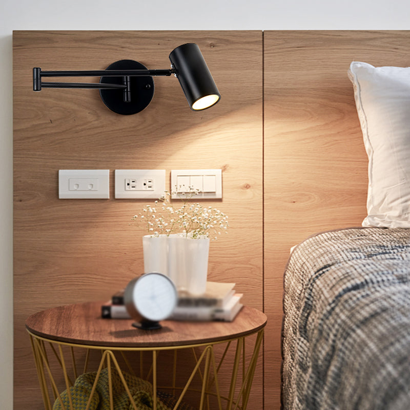 Living Room Wall Sconce Simple Adjustable 1 Light Wall Mounted Light Fixture