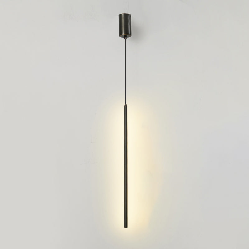 Eigentijdse hangende hanglamp lineaire hanger voor slaapkamer in de woonkamer