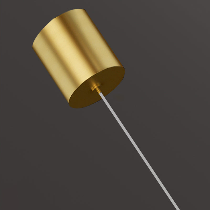 Eigentijdse hangende hanglamp lineaire hanger voor slaapkamer in de woonkamer