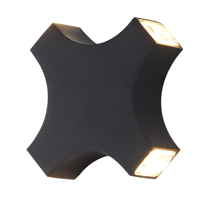 Lámpara de pared contemporánea apliques de pared de aluminio para pasillo de corredor