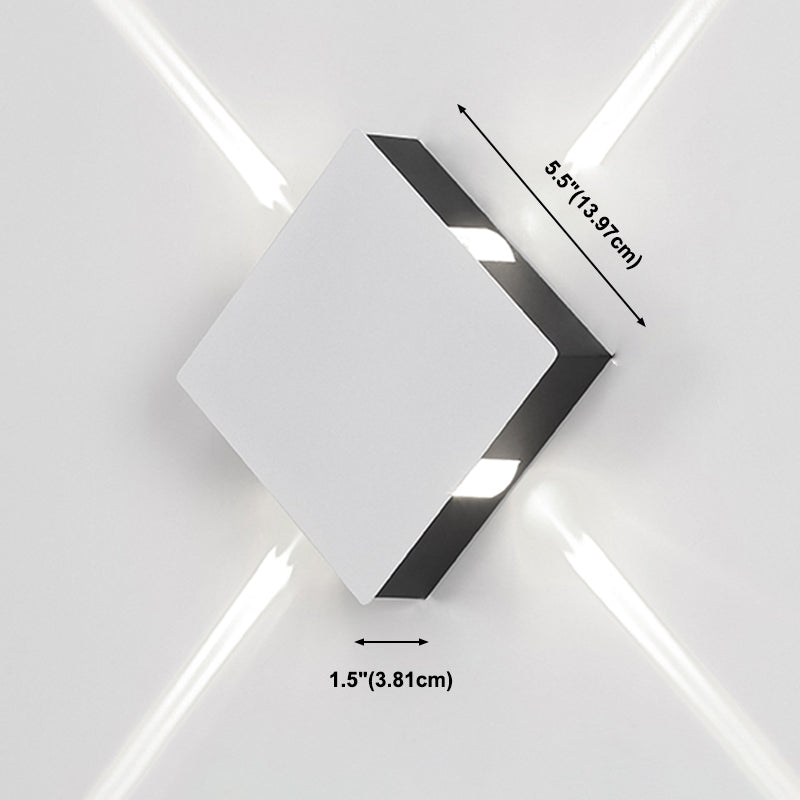 Contemporary Wall Lamp Simplicity Aluminum Wall Sconces for Corridor Hallway