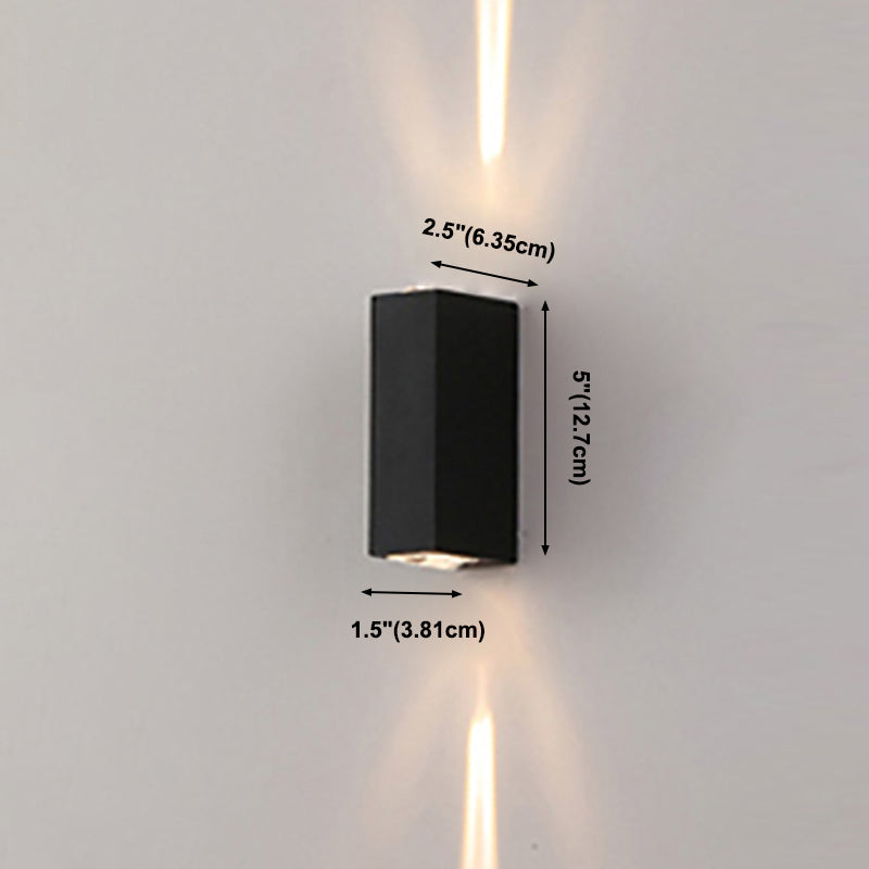 Modern Household Wall Sconce Lighting Multi-light LED Wall Light with Aluminum