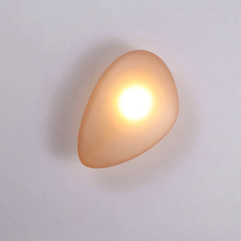 Modern Style Geometric Wall Sconce Lights Glass 1 Light Wall Mount Lighting