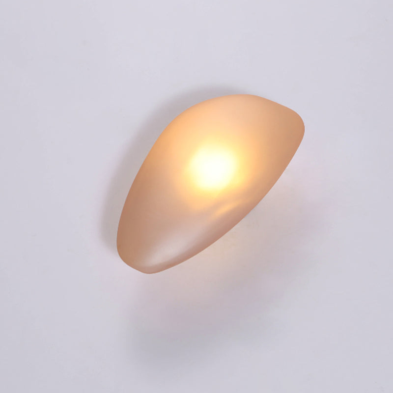 Modern Style Geometric Wall Sconce Lights Glass 1 Light Wall Mount Lighting