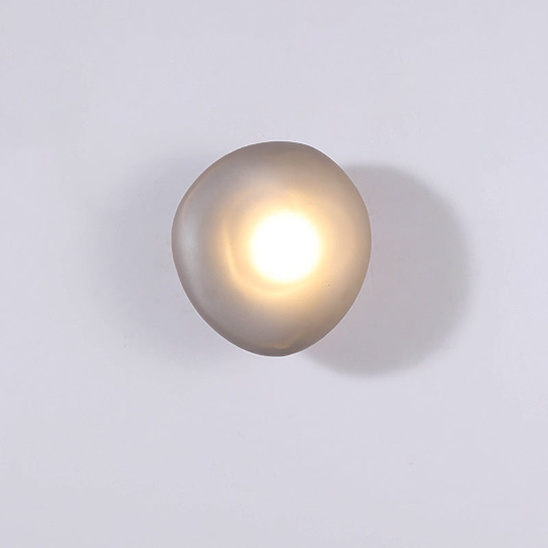 Modern Style Geometric Wall Sconce Lights Glass 1 Light Wall Mount Lighting