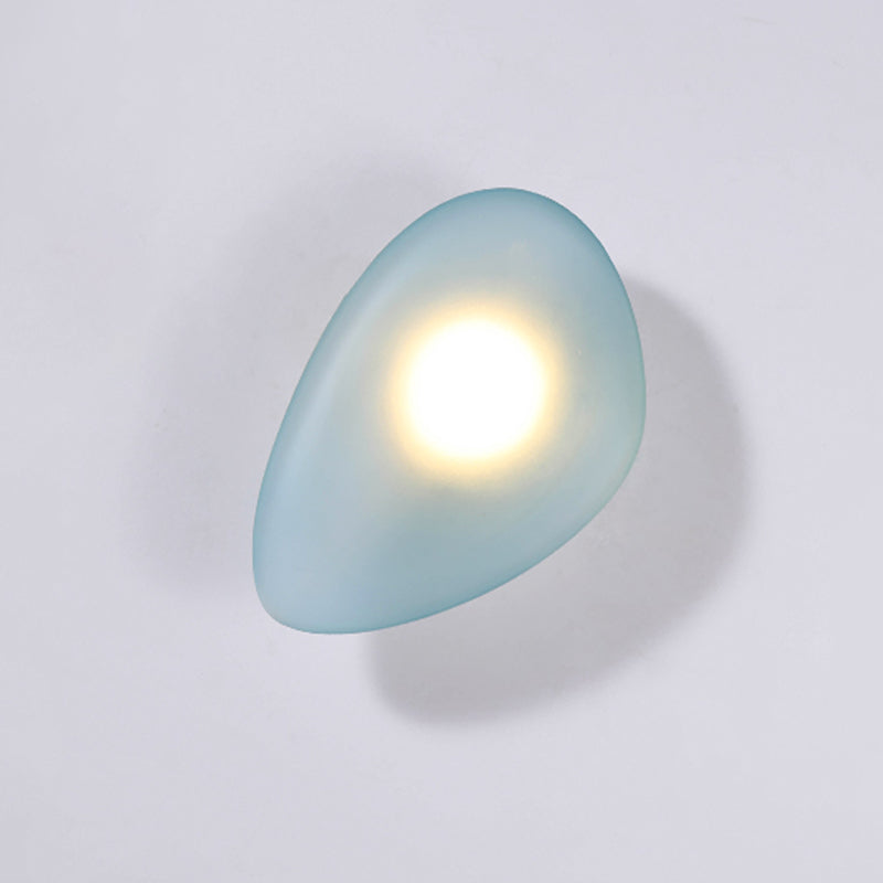 Modern Style Geometric Wall Sconce Lights Glass 1 Light Wall Mount Lighting